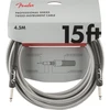 Instrumentinis kabelis Fender Professional 4,5M WH T