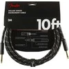 Kabelis gitarai Fender Deluxe Juodas Tweed, 3m