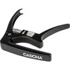 Kapodasteris akustinei/elektrinei gitaroms Cascha CACP3A, juodas