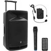 Nešiojama garso sistema BoomTone DJ TRAVELSOUND15-VHF