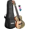 Koncertinė ukulelė Cascha Art Leafy HH 2606