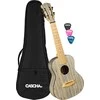 Koncertinė ukulelė Cascha Bamboo Graphite HH 2316