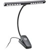 Konig &amp; Meyer Natų apšvietimas 12 LED, pakraunamas K&amp;M 12266 juodas