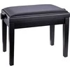 Konig &amp; Meyer Pianino kėdė K&amp;M 13923 juoda matinė, dirbtinė oda