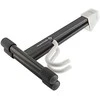 Konig &amp; Meyer Stovas el. gitarai K&amp;M 17540 juodas su permatomais laikikliais
