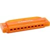 Lūpinė armonikėlė C Cascha Fun Blues oranžinė HH 2276