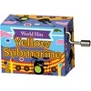 Muzikinė dėžutė Fridolin Geltona Submarine, World Hits Rock'n Pop