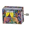 Muzikinė dėžutė Fridolin Happy Birthday in Box James Rizzi, Here's to love
