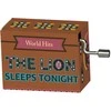 Muzikinė dėžutė Fridolin The Lion Sleeps Tonight World Hits 1