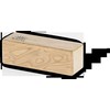 Natal Drums Šeikeris Natal Mappa burl Oblong WSK-OB-M-MB