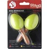 Plastikiniai marakasai Stagg EGG-MA S/GR