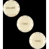 Potenciometro rankenėlės Fender Stratocaster gitarai 1 VOL 2 TONE
