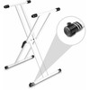 Sintezatoriaus stovas Gravity KSX2W (Baltas)