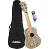 Soprano ukulelė Cascha Bamboo Graphite HH 2315