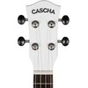 Soprano ukulelė Cascha Linden balta HH 3967