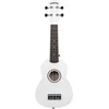 Soprano ukulelė Cascha Linden balta HH 3967
