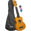 Soprano ukulelė Cascha Linden geltona HH 3964
