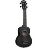 Soprano ukulelė Cascha Linden juoda HH 3960