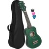 Soprano ukulelė Cascha Linden žalia HH 3963