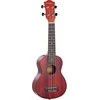 Soprano ukulelė Cascha Mahogany raudona HH 2263