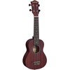 Soprano ukulelė kairiarankiams Cascha Mahogany raudona HH 2263L