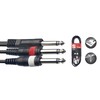 Stagg Kabelis 2x JACK/m - Jack mono 3m