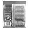 Stygos el. Gitarai Ernie Ball Skinny Top Heavy Bottom Slinky Dengtas Titanium 10-52