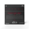 Stygos klasikinei gitarai D'Addario Nylon Sidabrinis Plated Cooper XTC45