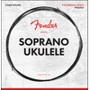 Stygos soprano ukulelei Fender California Cost .024-.034