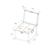 Transportavimo dėžė Roadinger Flightcase EP-64 4x PAR-64 Spot short
