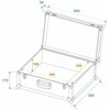 Universalus dėklas Roadinger Tour Pro 56,5x35x16cm juodas