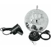 Veidrodinio disko rutulio komplektas Eurolite 20cm 3W 50101856