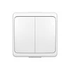 Blow Dviguba jungtis n/t WNT-2S balta