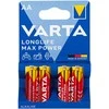 Bateria alkaliczna AA 1.5 LR6 Varta LONGLIFE MAX POWER 4vnt..