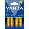 Bateria alkaliczna AA 1.5 LR6 Varta LONGLIFE 4vnt.