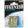 Šarminė baterija AAA 1,5 LR3 MAXELL 4 vnt lizdinė plokštelė
