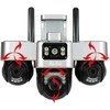 BLOW WiFi kamera su 3 pasukamais objektyvais, 6MP, V-BP36, juoda