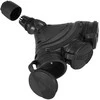Plastrol 98-221# Lizdas gn-x3 trigubas su įžeminimu, juodas/juodas hermetiškas, IP54