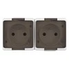 Blow Dvigubas lizdas nt/t NT-6SL baltas