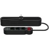 Blow PS-340 3 lizdų maitinimo prailginimo kabelis 2xUSB+USB-C 5m juodas 3x1mm