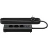 Blow PS-350T 3 lizdų maitinimo prailginimo kabelis 3xUSB+USB-PD 3m juodas 3x1mm