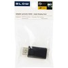 HDMI perėjimas HDMI lizdas-DISPLAY PORT kištukas