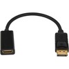 HDMI perėjimas, HDMI lizdas - DISPLAY PORT kištukas 0,2 m