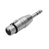 0842# Oem Perėjimas 6.3 stereo kištukas - 3P mikrofono lizdas