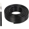 Blow Koaksialinis kabelis RG6U CU 1.02 96x geliu dengtas ekranas, juodas