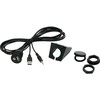 Automobilinis tvirtinimo jungtis USB + AUX - lizdas su 2 m stovu