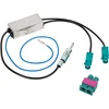 Blow Automobilio antenos separatorius 2xFAKRA-DIN Diversity