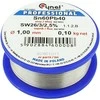 9633# Lydmetalis su fliusu CYNEL Sn60Pb40 SW26 1.00mm 100g