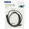 USB-C jungtis – USB-C 2.0 1.5m juoda