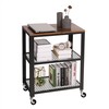 Songmics UTILITY CART/RUDA/JUoda/60X40X76,5CM
